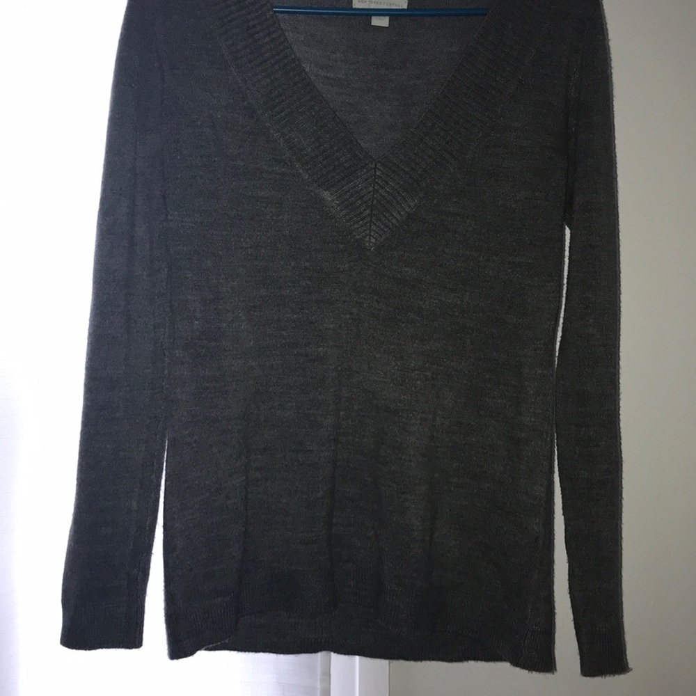 v-neck sweater